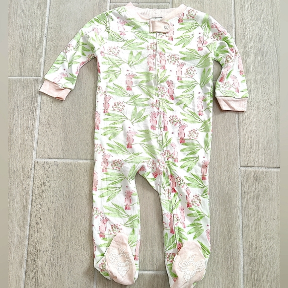 Burt's bees sleepers, cute prints, NWOT, preemie to 24M, 3 pack - Picture 4 of 17